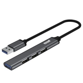 Hub INOVU 4 ports USB-A 3.0 INHUB4A2 aluminium compact léger