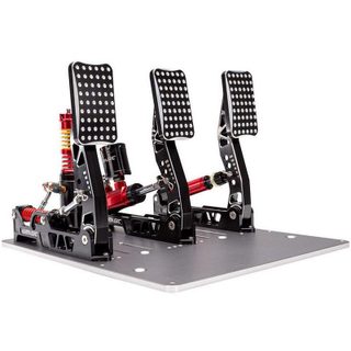 Pédalier Simagic P2000-S100R 3 pédales hydrauliques aluminium capteur 100 kg PC