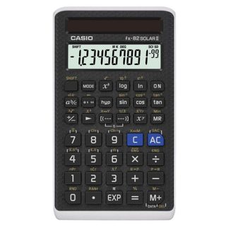 Calculatrice scientifique Casio FX-82Solar II écran 10 chiffres énergie solaire