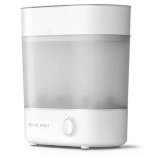 Philips Avent SCF291/00 - Stérilisateur Électrique 3-en-1 à Vapeur - Jusqu'à 6 Biberons - Stérilisation en 10 Minutes - Blanc