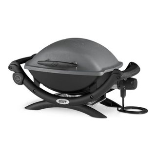 Barbecue WEBER Q1400 Electrique 2200W Table Grille Aluminium Gris