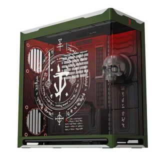 havn Boîtier HAVN HS420 DOOM The Dark Ages Edition fenêtre verre trempé