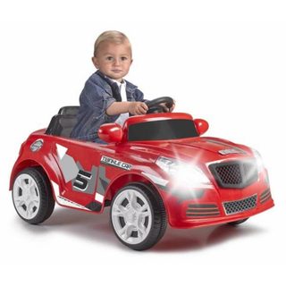 Voiture électrique enfant FEBER DRIVE télécommande lumières rouge 12V