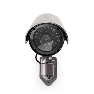 Caméra factice Nedis DUMCB40GY extérieure LED clignotante IP44 gris