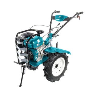 Motobineuse Könner & Söhnen KS 9HP-1350G-3 Puissance 9CV 134 cm Noir Turquoise