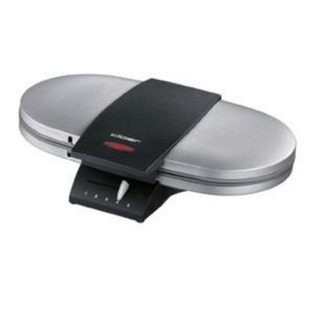 Gofrera Cloer 1329 Inox 1700 W Plaque Double Antiadhésive