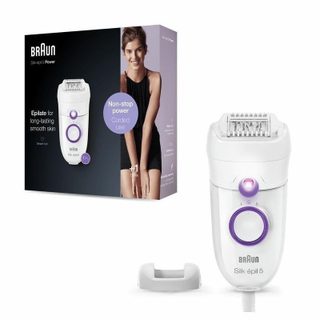Épilateur Électrique Braun Silk-épil 5 505 Power 2 Vitesses MicroGrip