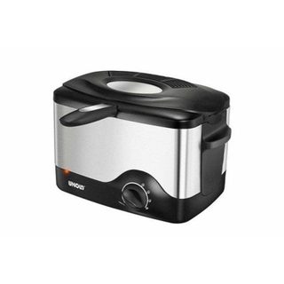 Friteuse Traditionnelle Unold 58615 1,5 L 1200W avec Parois Froides et Fenêtre