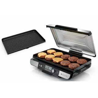 Gril électrique Ninja GX101EU rectangulaire 1790W 8 personnes 250°C noir argenté