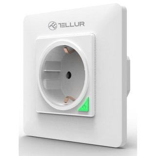 Prise intelligente TELLUR TLL331321 Wi-Fi Commande vocale et Statistiques de consommation