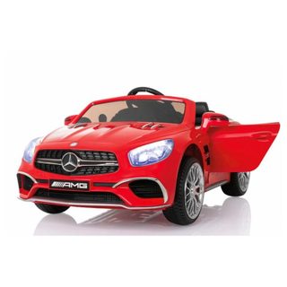 Voiture à chevaucher Jamara Mercedes SL65 Rouge 12V télécommandée effets lumineux