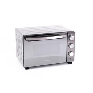 Horno électrique Rommelsbacher BGS 1500 30 L Noir Argent avec rôtissoire et convection