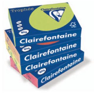 Papier Clairefontaine Trophée A4 80 g/m² Bleu FSC pour copieur