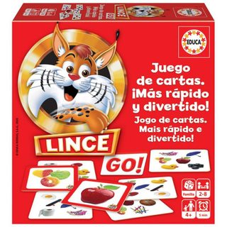 Jeu de cartes Educa Lince Go! 70 cartes multicolore, 2 à 6 joueurs
