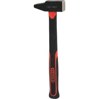 Marteau d'ajusteur KS Tools 142.1051 acier manche bois 400 g 31 cm