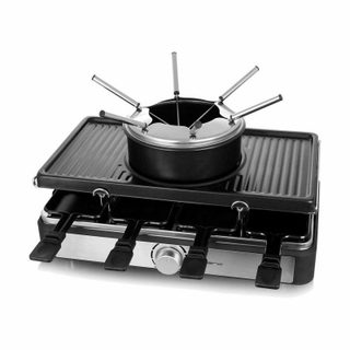 Gril d'intérieur Emerio RG-124930 8 personnes acier inoxydable 1400W