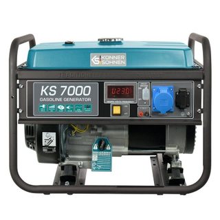 Générateur Könner & Söhnen KS 7000 5000 W 25 L Essence Démarrage Manuel/Électronique