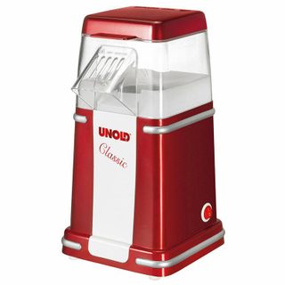 Machine à pop-corn UNOLD Classic 100g 900W Rouge Argent Blanc