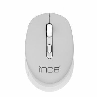 Souris INCA IWM-243RG Sans Fil 1600 DPI Gris Ambidextre Ergonomique