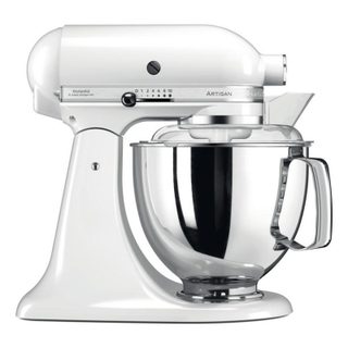 Batteur sur socle KitchenAid Artisan Blanc 4,8 L 300W 10 vitesses