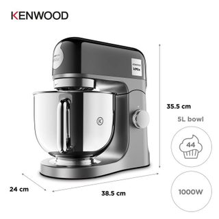 Robot culinaire Kenwood kMix Special Edition 5 L Noir Chrome 1000 W