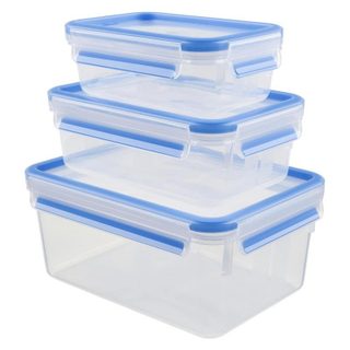 Tefal Boîte de conservation K30289 Rectangulaire Lot de 3 Hermétique 167x226x99 mm