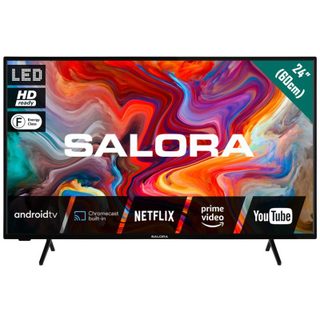 TV Salora LED SMART24TV 24" HD 50Hz Smart TV Android TV HDR10 HLG WiFi