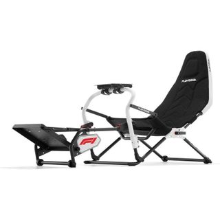 Siège cockpit Playseat Challenge DD F1 Edition blanc position F1 pliable