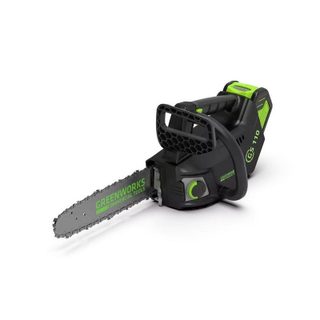Tronçonneuse Greenworks GD40TCS 40V 25 cm Batterie 12 m/s Noir Vert