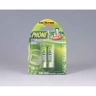 Pile rechargeable ANSMANN NiMH 1,2 V 1300 mAh haute capacité