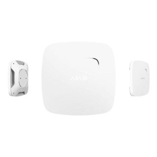 Capteur de Fumée Ajax FireProtect Jeweller Sans Fil Intérieur Sirène 85 dB Blanc