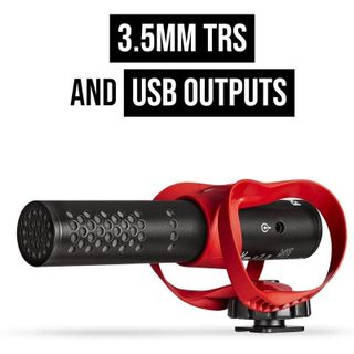 Rode VideoMic GO II USB-C supercardioïde avec suspension Helix