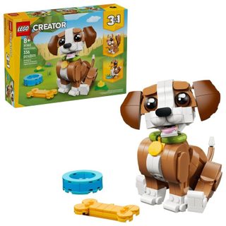 LEGO Creator 3-en-1 Animaux Adorables Chiot Enjoué 31382 336 pièces