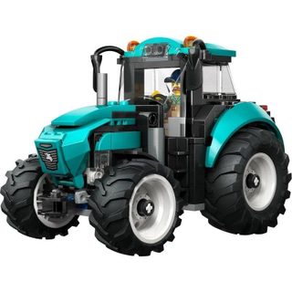 Set de construction LEGO 60498 City Tractor pneus larges minifigurine agriculteur