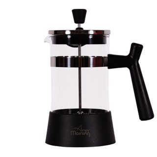 Cafetière à piston Any Morning 600 ml Acier inoxydable Verre borosilicate Facile à nettoyer