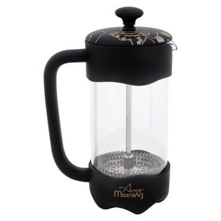 Cafetière à piston Any Morning 350 ml Acier inoxydable Verre borosilicate Noir