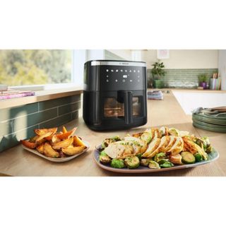 Airfryer Bosch Serie 6 MAF671B1 7,2L 1800W avec Minuteur et Fonction Four