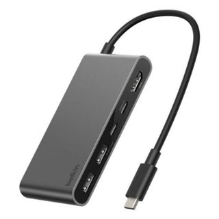 Hub Belkin 5 ports 5000 Mbit/s modèle AVC022HQSGY USB-C HDMI 4K Ultra HD