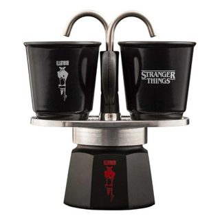 Cafetière italienne Bialetti 0005408 90 ml 2 Tasses Acier inoxydable Rouge/Noir