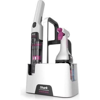Aspirateur à Main sans Fil Shark HX100EUT 100W Sec et Humide Filtre Lavable 0,14L Noir Rose Blanc