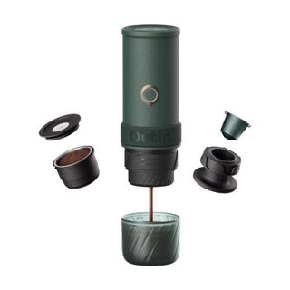 Cafetière Expresso Portable Outin Mino 70ml 22 Bars Batterie 9000mAh Vert