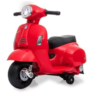 Correpasillos JAMARA Vespa Mini batterie 4 roues LED noir rouge