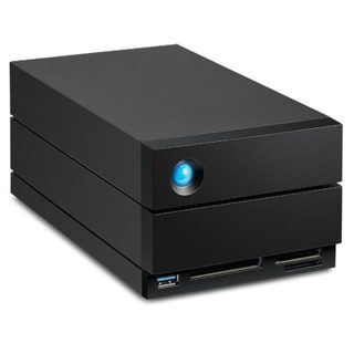 Lacie Disque Dur Externe LaCie 60TB Thunderbolt 3 USB-C 7200RPM 2big Dock v2 avec lecteur de cartes