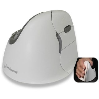 Ratón Evoluent Verticalmouse 4 Bluetooth 2600DPI Blanc 6 Boutons