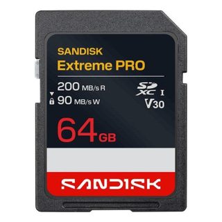 Carte mémoire SanDisk Extreme Pro 64 GB UHS-I 200 MB/s V30 résistante