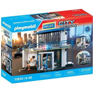 Playmobil 71874 Poste de police avec salle de recherches, Les policiers