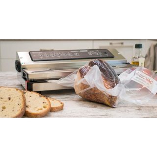 Ensembleur sous vide MAGIC VAC Jumbo 30 Premium Noir Acier inoxydable