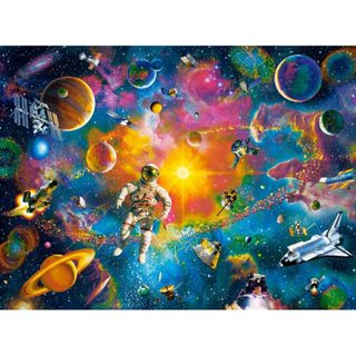 Puzzle Castorland C-200849-2 2000 pieces Espace 9 ans