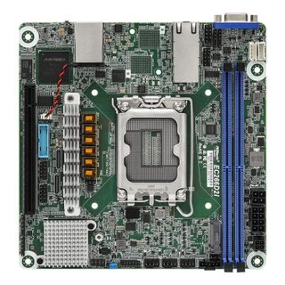 ASRock EC266D2I Intel C266 LGA1700 DDR5 Mini ITX RAID