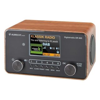 Portative Albrecht DR 865 DAB+ FM 14W Écran TFT 4"
